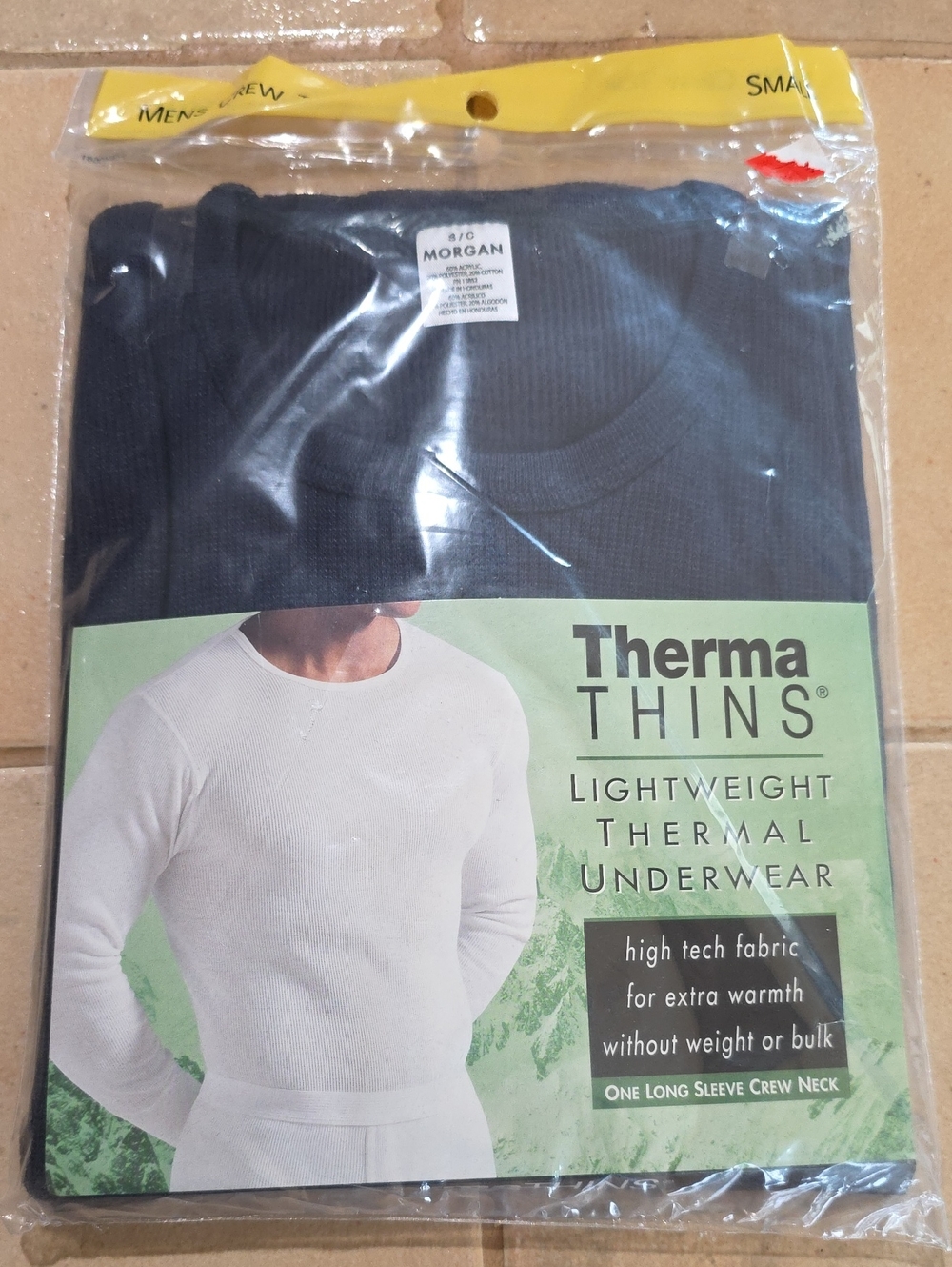 Lightweight Thermal Crew Neck - Navy (Men)